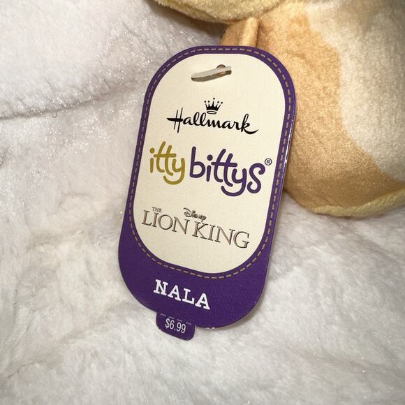 Hallmark Itty Bittys NALA Disney The Lion King 4" NWT Plush Toy 2019 - Picture 2 of 5